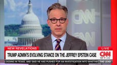 Jake Tapper says Trump is gaslighting the public on Epstein: ‘You’re being played for fools’